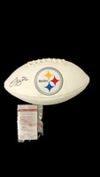 Autographed Steelers Football. With Certificate. 