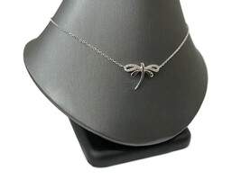  Sterling Silver Dragonfly Charm Necklace