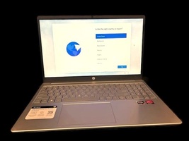 HP 15-fc0069nr 15.6" Notebook - Full HD - 1920 x 1080 - AMD Ryzen 5 W/ Charger 