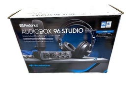 PreSonus AudioBox 96 Studio Recording Ultimate Bundle 25th Anniversary Black