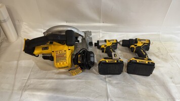 Dewalt DCS840//DCS391//DCD793 Impact, Drill and Circular Saw & Batteries/Charger