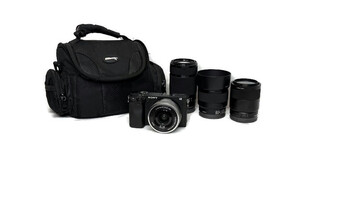 Sony ?6400 APS-C Interchangeable Lens Camera 24.2MP, 11FPS, 4K/30p *4 LENS*