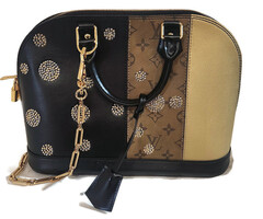 Louis Vuitton Reverse Monogram Studded Night Lights Alma PM