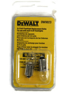 DeWalt DW9023 9.6v Flashlight Replacement Bulbs (2 pack)