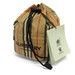 BURBERRY - PHOEBE Archive Beige ICON STRIPE Drawcord Pouch