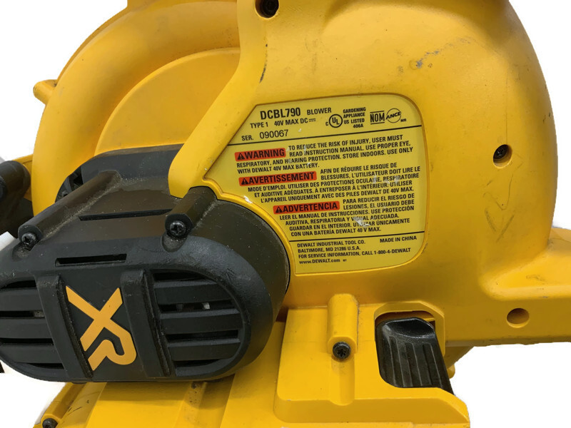 DeWalt DCBL790 40V MAX XR Brushless Blower w/Battery Excellent