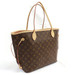 LOUIS VUITTON - Neverfull MM Monogram Canvas w/Leather Trim Tote Bag w/Dustbag