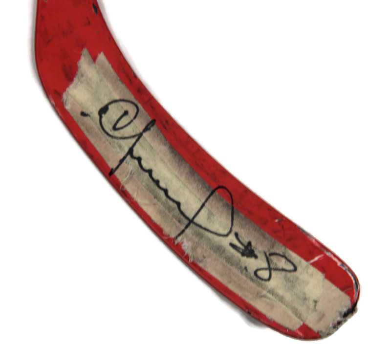 Signed Autographed '97 '98 '01 Stanley Cup Red Wings Igor Larionov Hockey Stick