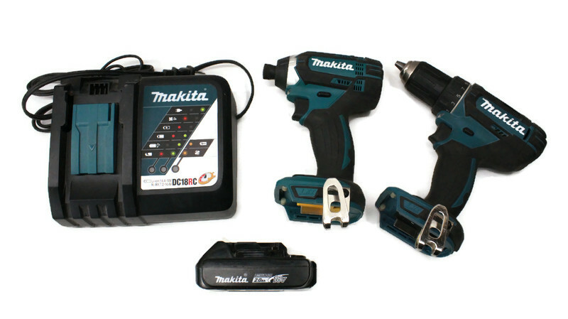 MAKITA BL1820B - Drill & Driver Combo Kit w/Battery & Charger + Tool .