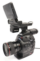CANON EOS C300 - Digital Cinema Camera w/EF Ultrasonic 35mm Lens + Monitor & Bag