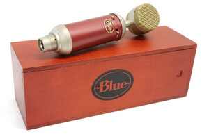 BLUE Spark SL Red - XLR Microphone - In Wood Box