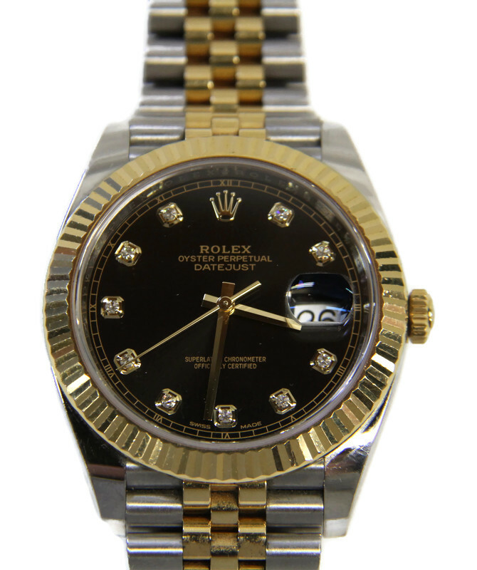 Rolex Datejust 41 in Yellow Rolesor - combination of Oystersteel