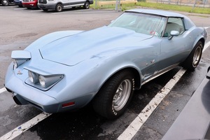 1977 Chevrolet CORVETTE Light Blue T-Top Automatic