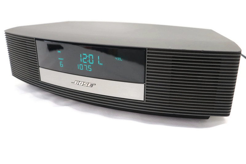 BOSE Wave Radio II AM/FM Clock Radio Graphite Gray with Remote