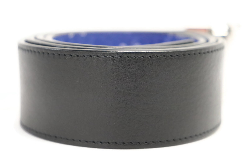 Mcm Claus Reversible Leather Belt - Purple