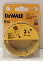 DeWALT D180056 - 3-1/2 Inch Bi-Metal HOLE SAW - In Unopened Packaging
