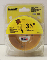 DeWALT D180062 - 3-7/8 Inch Bi-Metal HOLE SAW - In Unopened Packaging