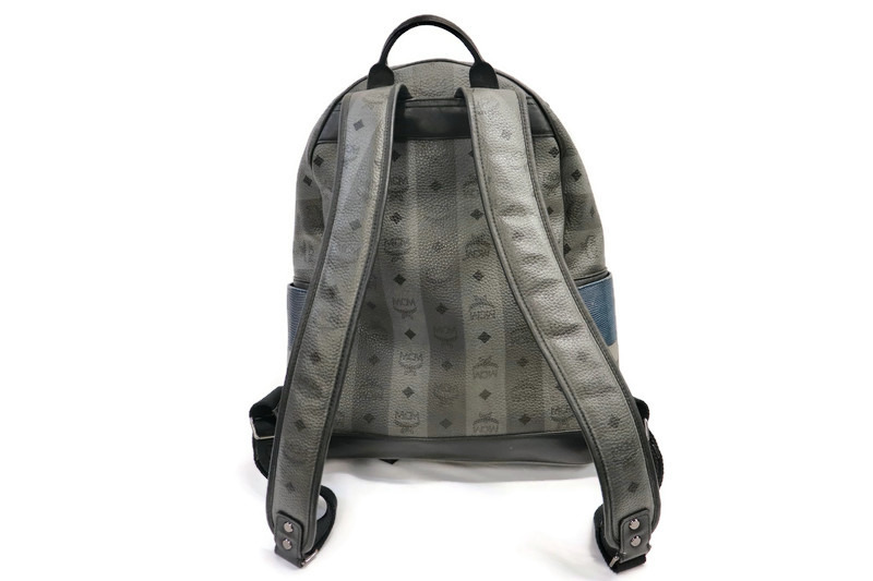 MCM Munchen backpack/laptop bag MCM | Bags | Mcm Mnchen Visetos Leather Stud Embellished  main image 4
