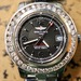 BREITLING Colt Ocean A77380 36mm Black Dial Diamond Bezel Quartz Swiss Watch 