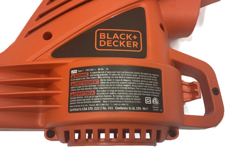 Black & Decker LB700 Electric Leaf Blower - Sears Marketplace