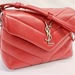 SAINT LAURENT - Calfskin Y Quilted Monogram Toy LouLou Flap Bag
