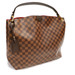 LOUIS VUITTON Graceful MM Damier Ebene Shoulder Bag w/Dustbag - Excellent