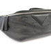 MCM - FURSTEN Black Visetos Monogram Leather Belt / Sling Bag