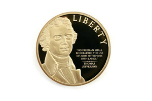 THOMAS JEFFERSON - Second Amendment - Commemorative Coin