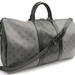 LOUIS VUITTON - Reverse Monogram Eclipse KEEPALL Bandoulière 50 Duffel Bag