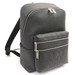 FERRAGAMO - Black Calfskin Gancio Embossed Men's Backpack