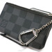 LOUIS VUITTON Damier Graphite Pochette Clés Coin Pouch- Excellent
