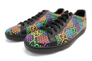 GUCCI - Psychedelic Ace Low Top Sneakers - H2020 - US Women's Size 9