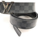 LOUIS VUITTON - LV Damier Graphite Reversible Leather Belt (M0213T) - Size 36