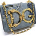 Dolce & Gabbana DG Girls Patchwork Denim Chain Crossbody Bag - Very Good
