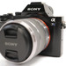 SONY - A7s Mirrorless 12MP Digital Camera w/3.5-5.6/18-55 Lens + Batt & Charger