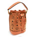MCM - Mini DESSAU Drawstring Visetos Monogram Bucket Bag