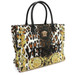 Versace Medusa Logo Barocco Leopard Tote - Very Good - NFC/QR Auth Tag
