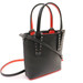 Christian Louboutin Cabata Mini Tote Black Calf Leather Bag w/ Dust Bag & Tag EX