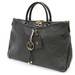 LOUIS VUITTON - Trianon MM Handbag Black Giant LV Empreinte Leather w/Dustbag 