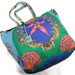 VERSACE Nylon Medusa Barocco Sea Print Tote Bag DBFI004/D3TDM w/ Dust Bag