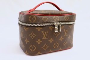 LOUIS VUITTON - Monogram / Red NICE MINI Vanity Case