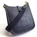 Hermès Evelyne TPM 16 - Indigo Blue / Gold Hardware