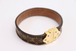 LOUIS VUITTON - Spirit Nano Monogram Bracelet - Size 17cm / 6.7in