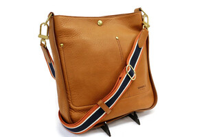 SHINOLA - Tan Soft Leather Pocket Crossbody Bag
