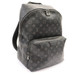 LOUIS VUITTON Monogram Eclipse Discovery Backpack Black/Grey Silver Hardware
