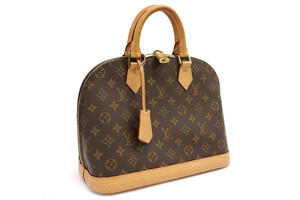 LOUIS VUITTON Alma MM - Monogram Canvas / Vachetta Leather