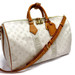 LOUIS VUITTON Keepall Bandoulière 45 Herblay Off White M14838 Unused LV Bag
