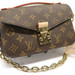 LOUIS VUITTON Pochette Métis EW Monogram Canvas M46279 Mint Box & Chain