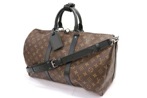 LOUIS VUITTON Keepall Bandouliere 45 Monogram Macassar M56711 Unused