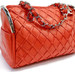 CHANEL - Orange Woven Leather Ultimate Soft SOMBRERO Bowler Bag 